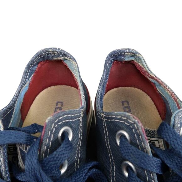 Converse Shoes Womens 7 Sneakers Lifestyle Chuck Taylor Low Blue Canvas Classic - Picture 12 of 12